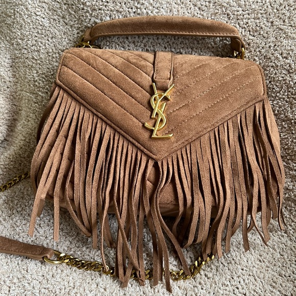 Bags Suede Fringe Crossbody Bag Poshmark